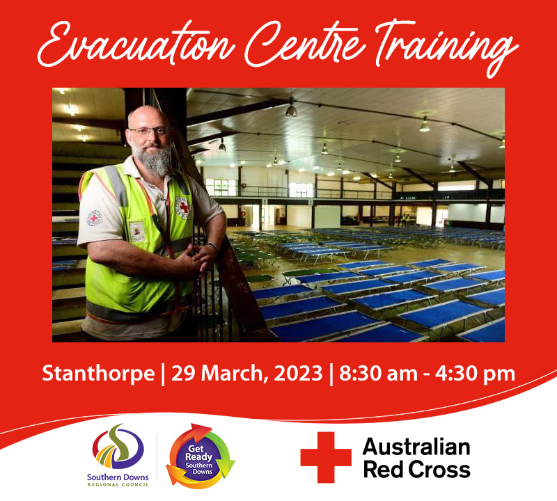 Evacuation Centre Training Stanthorpe Tile
